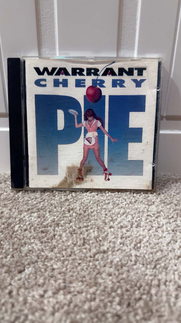 Warrant - Cherry Pie Audio CD (1990 Columbia Records)